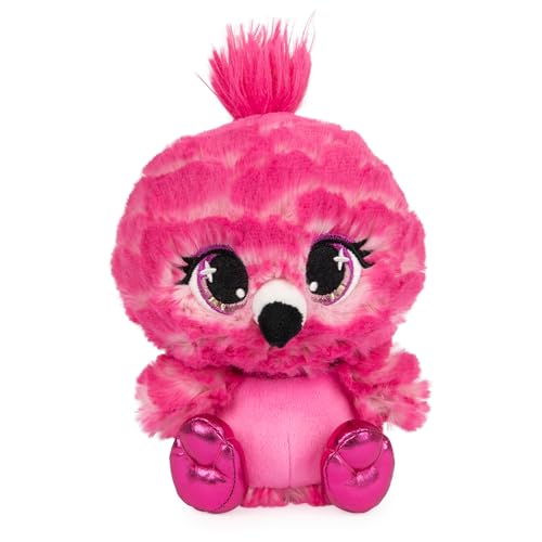 GUND P.Lushes Designer Fashion Pets Flo West Flamingo Stuffed Animal, Hot Pink, 6”