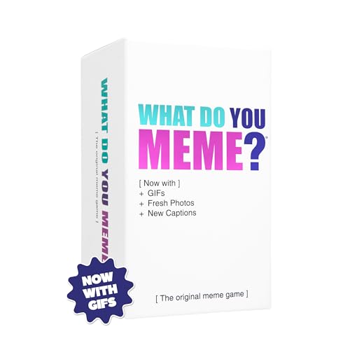 WHAT DO YOU MEME? Core Game GIF Edition by Relatable