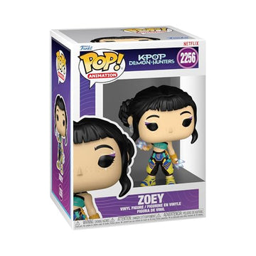 Funko Pop! Animation: Kpop Demon Hunters - Zoey - Collectable Vinyl Figure - Gift Idea - Official Merchandise - Toys for Kids & Adults - TV Fans