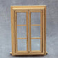 1:12 Scale Dollhouse Miniature Wood Window Frame Double Hung 6 Panel Glass Frames; Width 9.2cm, Height 13.5cm