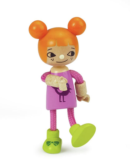 Hape Modern Family Wooden Youngest Daughter Doll