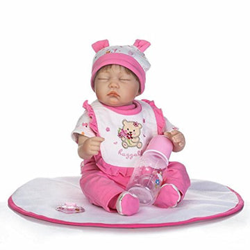 Reborn Baby Dolls Outfit Clothes Accessories for Newborn Baby Girl Dolls Matching Clothing 16-18 Inches