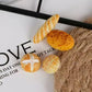 Miniature Bread, 4Pcs 1/12 Miniature Bread Dollhouse, Resin Mix Bakery Bread Mini House Food Decoration Accessories