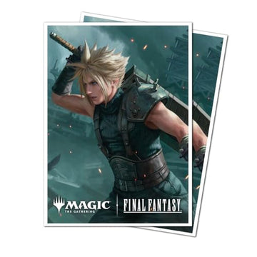 Ultra PRO - Final Fantasy x Universes Beyond Cloud, Ex-Soldier 105ct APEX Deck Protector™ Sleeves for Magic: The Gathering | Trading Card Accessories