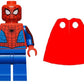 LEGO Superheroes: Spider-Man Minifigure with Web and Printed Arms