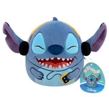 Squishmallows 7" Disney Stitch with Headphones