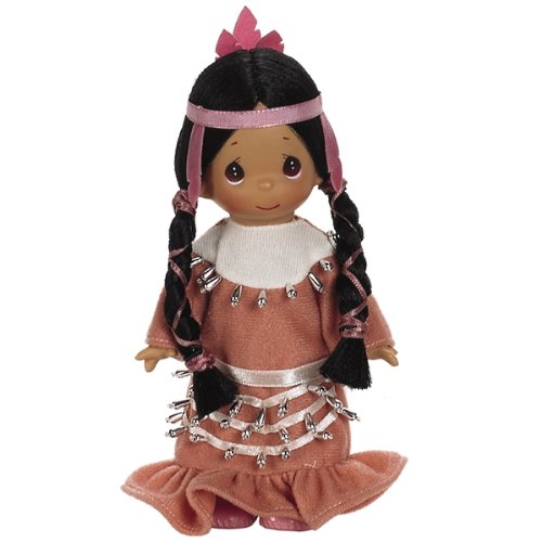The Doll Maker Precious Moments Dolls, Linda Rick,Ten Little Indians, 5 Little Indian, 7 inch Doll