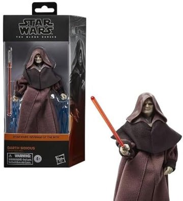 Star Wars The Black Series HSG0023 6-inch Action Figure Darth Sidious, 15cm/5.9in