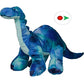 Stuffems Toy Shop Record Your Own Plush 8 inch Burly The Brachiosaurus Dinosaur - Ready 2 Love in a Few Easy Steps