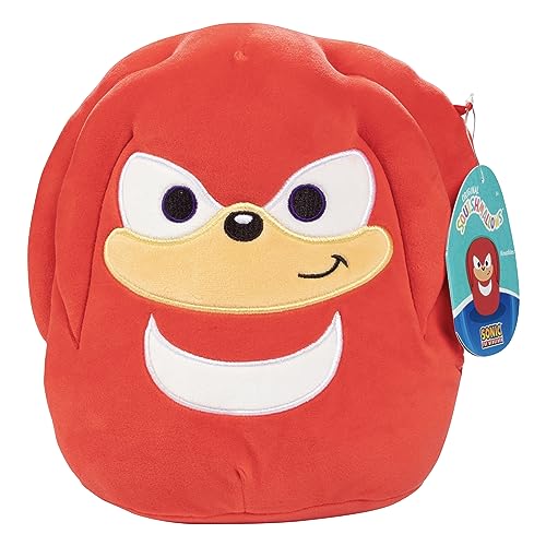 Squishmallows 8-Inch Knuckles Sonic Jazwares Plush