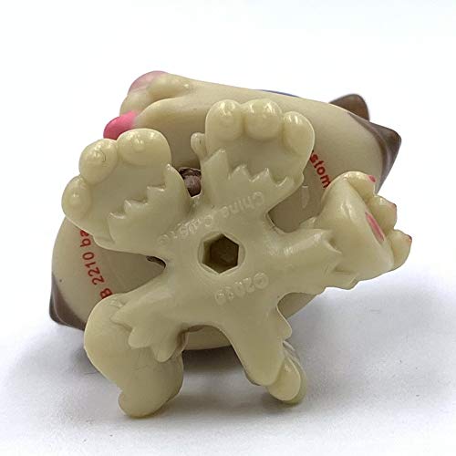 LPSCB Custom-Made Baby Pet Shop Toy Collie Puppy Mini Bobble Head Dog Animal Figure 1 Inch