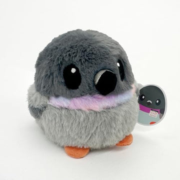 Pigeon Bird Plush with Weighted Fidget Beads. Stress Ball Rock Dove