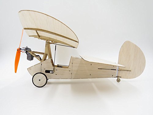 Dancing Wings Hobby Micro 3CH 358mm Balsa Wood Laser-Cut Airplane Newton Remote Control Plane for Adults (K0702)