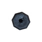 Shelti Black Foosball and Dome Bubble Hockey Polymer Handle
