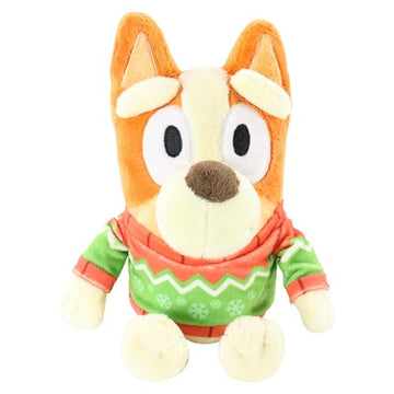 Animal Adventure | Bluey | 8" Mini Bingo Plush | Limited Edition Christmas Themed Animals for Kids | Cute & Huggable Ultra Soft Plushie Stuffers Toy