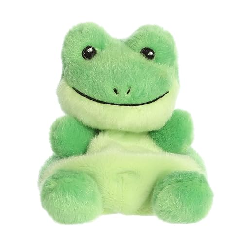 Aurora® Adorable Palm Pals™ Ribbits Frog™ Stuffed Animal - Fun Collectible Plush for Kids and Adult Collectors - Perfect for Decorating Rooms