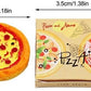 Miniature Pizza Box Set, 1:6 1:12 Dollhouse Food Model Set Doll House Furniture Supplies?Dollhouse DIY Accessories?Dollhouse Furniture Shooting Props