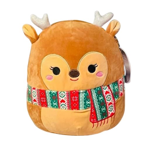 Squishmallows Darla the Reindeer Winter Scarf 8 Inch Plush Store Exclusive