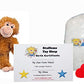 Make Your Own Stuffed Animal Mini 8 Inch Cheeky Monkey Kit - No Sewing Required!