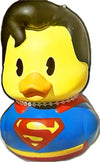 Just Play Superhero Man Rubber Duck Bath Toy, 3 inches