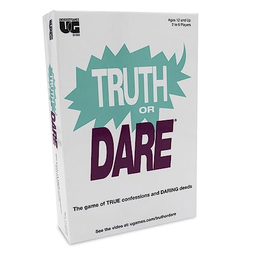University Games | Truth or Dare Party Card Game, for 2 to 6 Players Ages 12 and Up