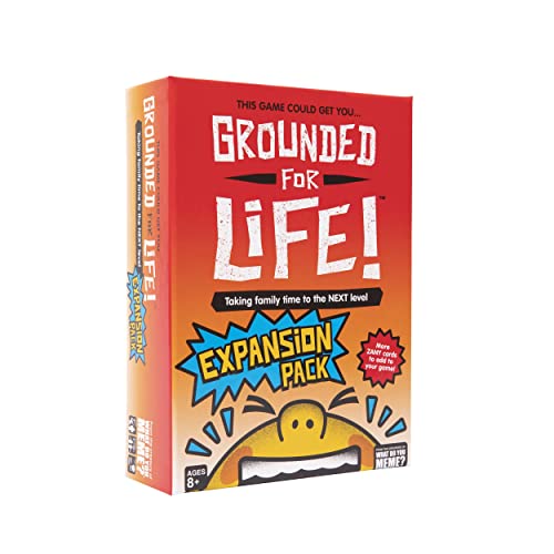 WHAT DO YOU MEME? Grounded for Life Expansion Pack - The Ultimate Kid Game - Designed to be Added to Grounded for Life Core Card Game - Ages 8+