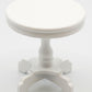 Dollhouse Miniature Round End Table (White)
