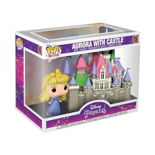 Funko POP! Town: Ultimate Princess - Princess Aurora with Castle - Disney Princesses - Collectable Vinyl Figure - Gift Idea - Official Merchandise -