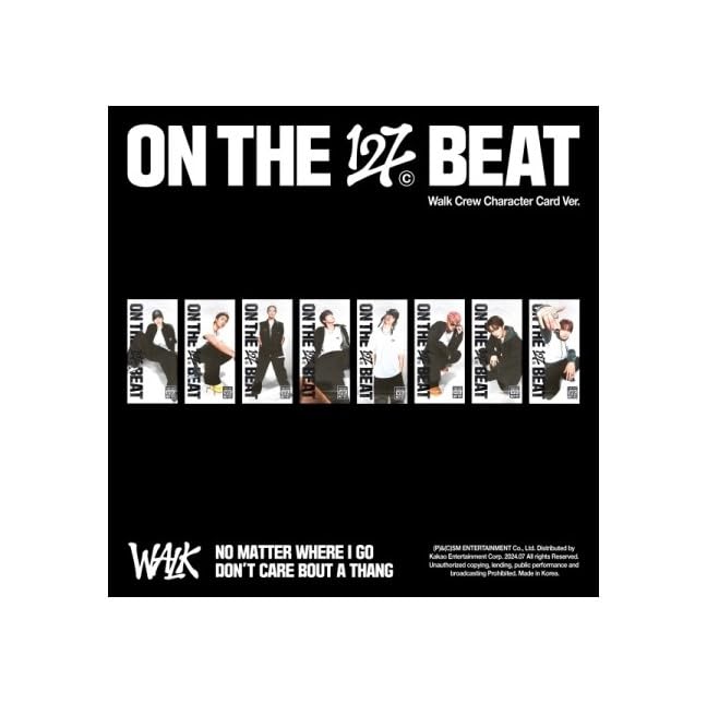Genie Music NCT-127 - Vol.6 Walk - Walk Crew Character Card version, L700001450