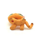 CFCLLBR Mini Pet Toys #1643 Orange Short Hair Cat Flower Animal Figure