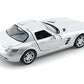 KiNSMART - Mercedes-Benz SLS AMG 1:36 Scale 5" Die Cast Metal Model Toy Car (Silver)