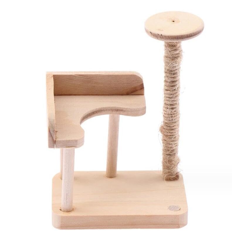 1:12 Scale 1/12 mini Furniture minihouse Miniature Cat Climbing Frame Miniature Cat Tree Farm Animals for Cat Tower Home Furniture Miniature Tower