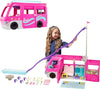 Barbie Camper, Doll Playset with 60 Accessories, 30-Inch-Slide and 7 Play Areas, Dream Camper (Amazon Exclusive)