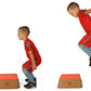 WOD Toys® Plyo Box Mini - Safe, Durable Jump Plyometric Box Toy for Kids Fitness Participation - Kid Gym Workout and Exercise Equipment for Toddlers