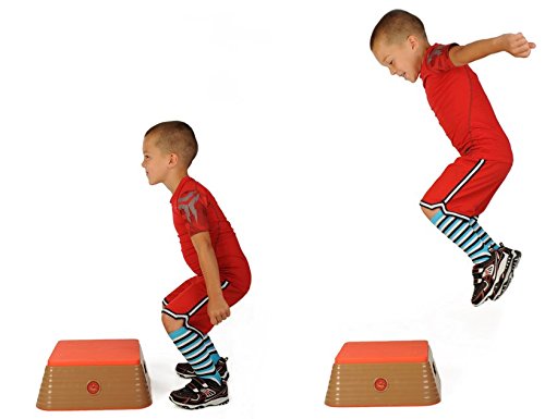 WOD Toys® Plyo Box Mini - Safe, Durable Jump Plyometric Box Toy for Kids Fitness Participation - Kid Gym Workout and Exercise Equipment for Toddlers