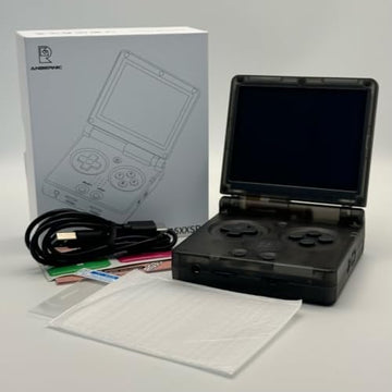 Marryoo RG35XXSP Flip Portable Handheld Game Console 3.5inches IPS Screen Clamshell Retro Game Player, Linux System Include 64GB TF Card 3300mAh