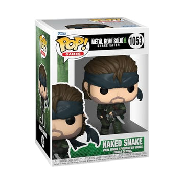 Funko Pop! Games: Metal Gear - Naked Solid Snake - Metal Gear Solid - Collectable Vinyl Figure - Gift Idea - Official Merchandise - Toys for Kids &