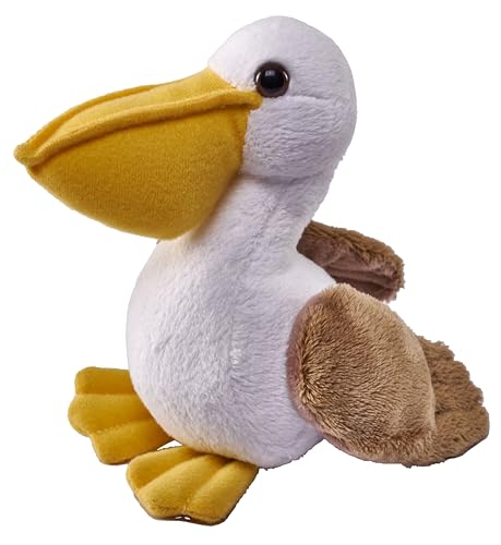 Wild Republic Pocketkins Pelican Stuffed Animal - 5"