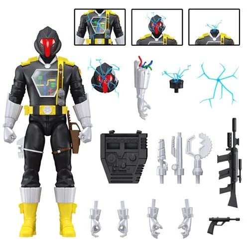 Super7 ULTIMATES! G.I. Joe Cobra B.A.T. - 7" G.I. Joe Action Figure with Accessories Classic Cartoon Collectibles and Retro Toys