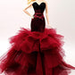 Cora Gu Handmade Black Rose Dress for 12 inch Doll and Doll Not Included