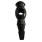 Mnixy Cutefly 5/8" Foosball Man Table Guys Man Soccer Player Part for Dynamo Table (Black)