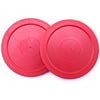 Set of Two 2.5 Inch Air Hockey Replacement Pucks - Includes 1 Bonus Puck (3 Total)!