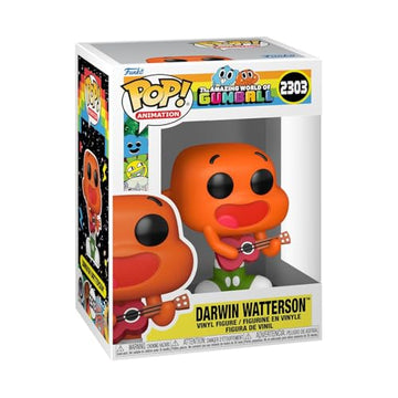 Funko Pop! Animation: The Amazing World of Gumball - Darwin Watterson - Collectable Vinyl Figure - Gift Idea - Official Merchandise - Toys for Kids &
