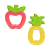 Dr. Brown's AquaCool Water-Filled Teether, Cooling Baby Teether Toy for Sore Gums, Apple Pineapple, BPA-Free, 3m+, 2-Pack