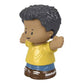 Fisher-Price Little People Family Playset Figure - Grandpa Papa Figure with Gray Hair Wearing a Yellow Shirt and Jeans - HVT47