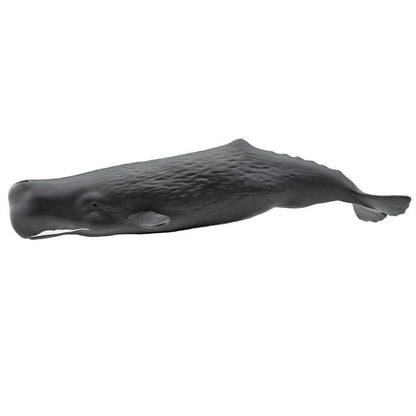 Safari Ltd. Sperm Whale Figurine - Lifelike 9" Whale Figure - Ocean Animal Toy for Boys, Girls and Kids Ages 1+