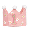 UDOTE Pink Daisy 1st Crown Hat