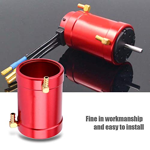 Water Cooling Jacket, RC Model Boat Accessory Metal Parts 40mm-68mm Motor Water Cooling Jacket for RC Motors