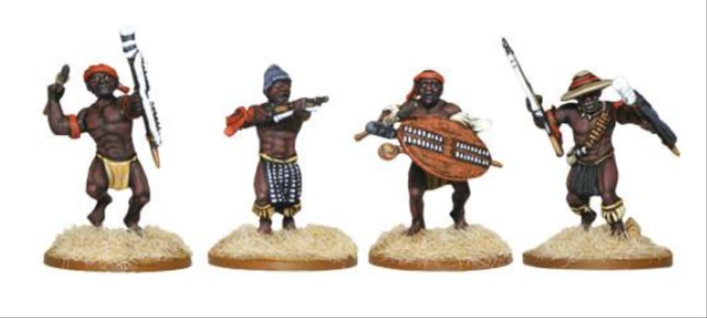 Warlord Games Black Powder: Natal Native Contingent Regiment Set