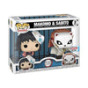 Funko Pop! Demon Slayer Makomo & Sabito 2-Pack (2023 Fall Convention Limited Edition)